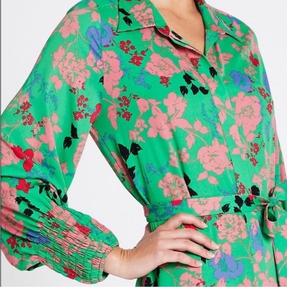 MISA green Esmee dress - Picture 3 of 8